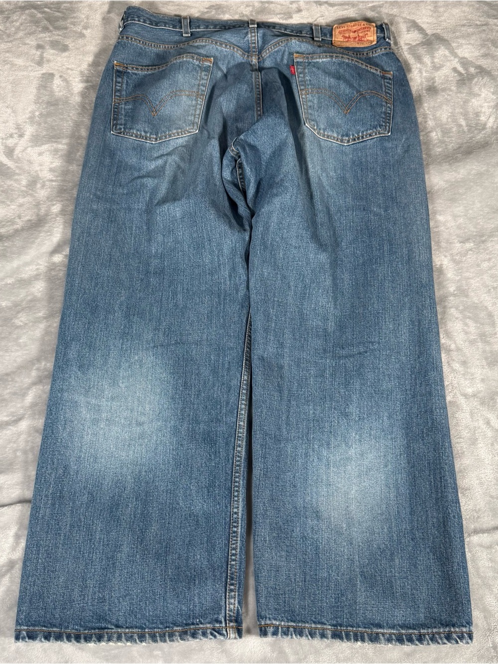 Vintage Levis 569 Loose Straight Jeans Mens 38x30 (Fits 38x29) Wide Leg Y2K